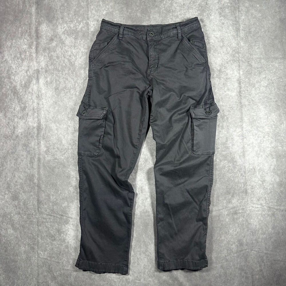Kuhl Womens Cargo Pants Charcoal Grey Utility Hiking Size 6 Reg Outdoor Gorpcore